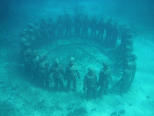 underwater circle